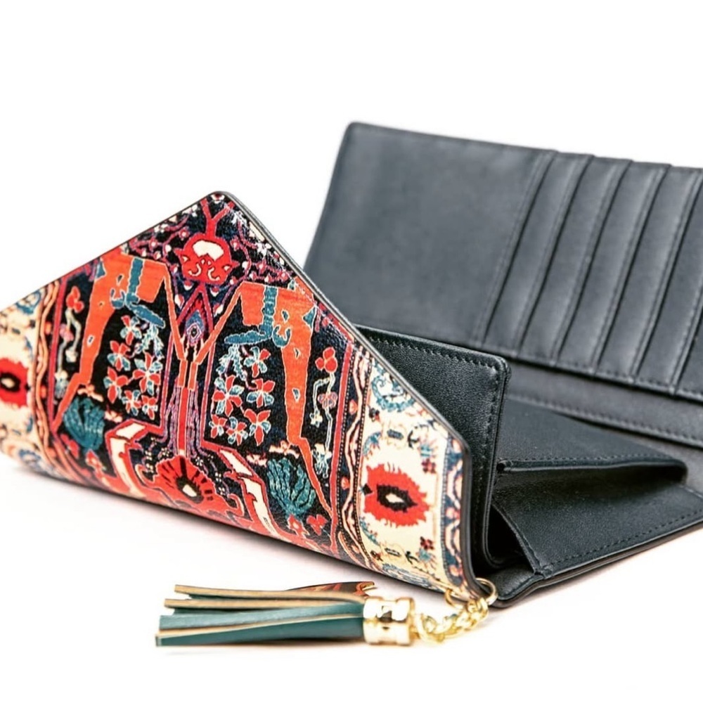 I Love Baku Clutch Wallet New Without Tags - Picture 4 of 8